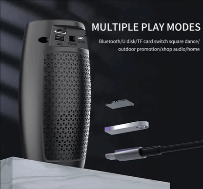 ZQS1202 – LED Bluetooth Speaker