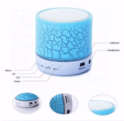 🔊 Mini Bluetooth “Dancing Light” Speaker