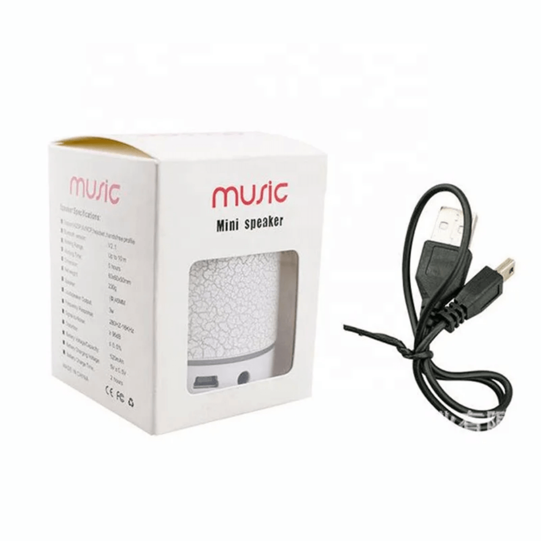 🔊 Mini Bluetooth “Dancing Light” Speaker