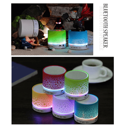 🔊 Mini Bluetooth “Dancing Light” Speaker