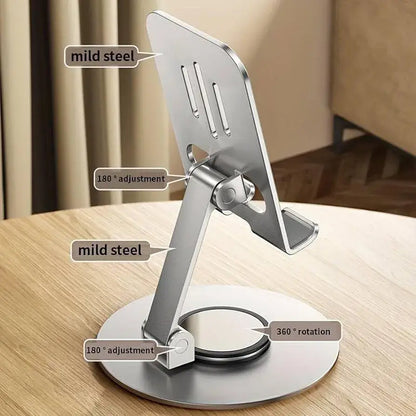 📱 Aluminum Foldable Phone/Tablet Stand