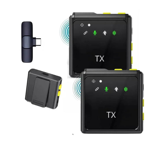 TX Dual Wireless Clip-On Mic