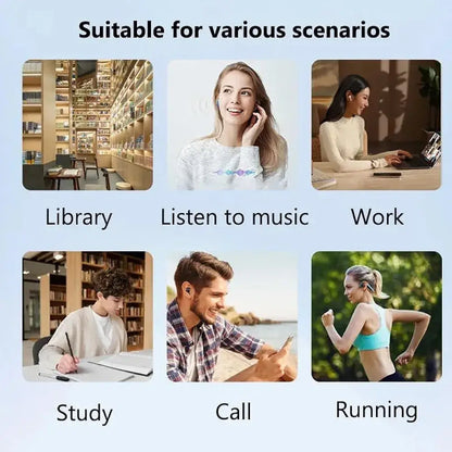 🎧 BT 5.4 Ear-Hook Wireless Earphone