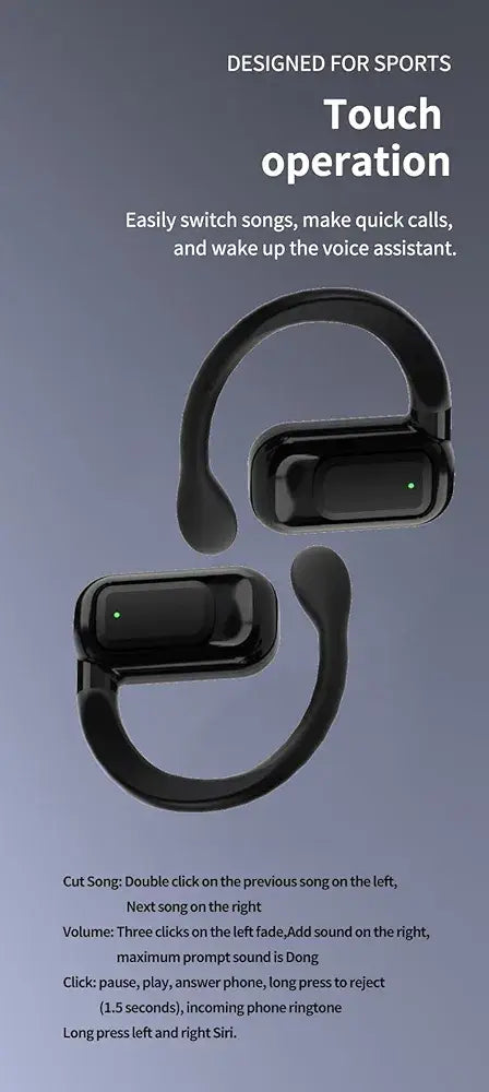 Open-Ear Sports Earbuds