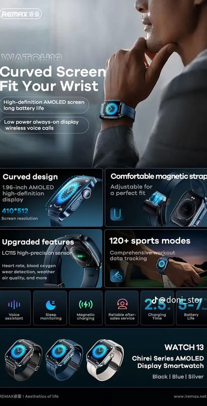 Remax CHIREI – AMOLED Smartwatch