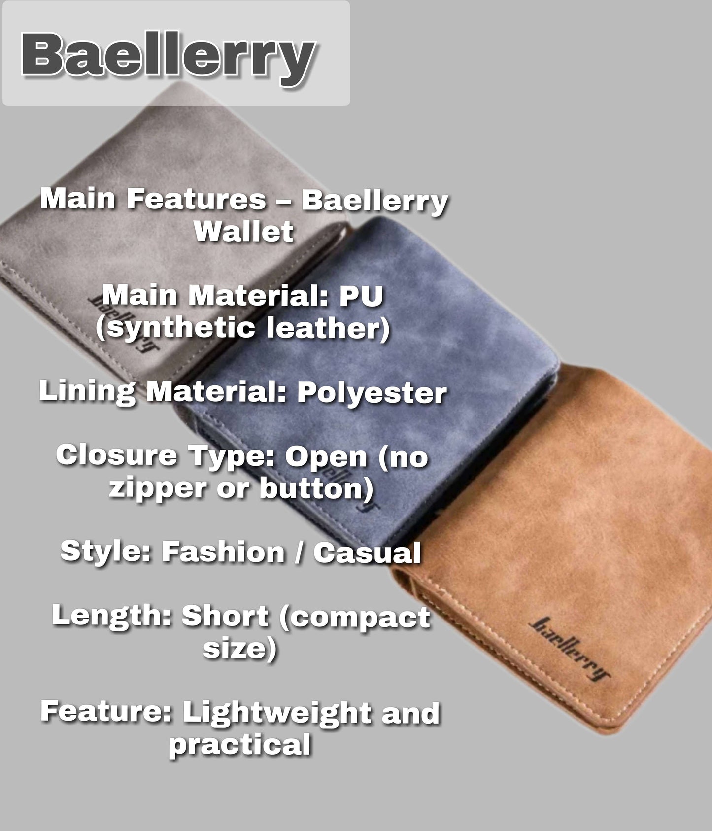 Baellerry Compact Wallet