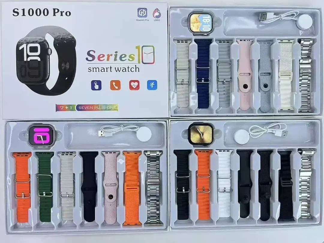 S1000 Pro Series — 7-in-1 Smart Watch
