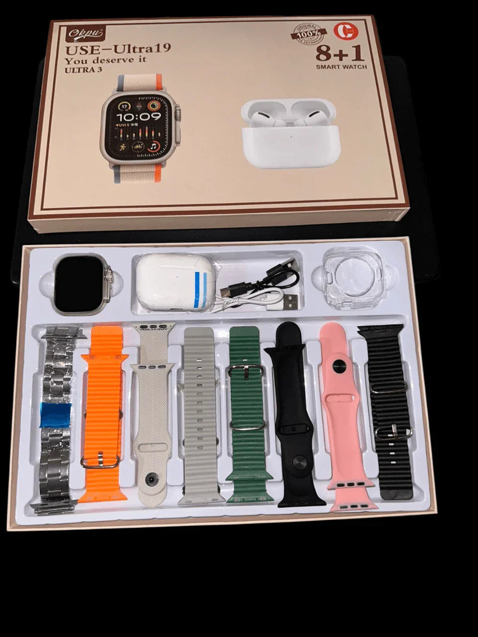 Ultra19 – 8+1 Smart Watch Kit